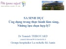 Bài giảng Sa sinh dục: Ứng dụng trong thực hành lâm sàng, những lựa chọn hợp lý?