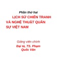 Bài giảng Phần 2: Lịch sử chiến tranh và nghệ thuật quân sự Việt Nam - Chương 7