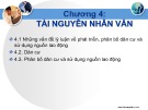 Bài giảng Địa lý kinh tế Chương 4: Hoàng Thu Hương (Tên tác giả)