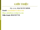 Bài giảng Bài 1: Tổng quan về luật áp dụng trong hoạt động KD -TM