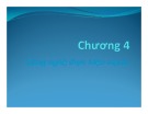 Bài giảng Thiết kế số: Chương 4 - TS. Hoàng Mạnh Thắng (ĐH Bách khoa Hà Nội) [Mới nhất]