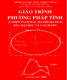 Giáo trình Phương pháp tính (computational mathematics) Phần 2: Hướng dẫn chi tiết