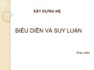 Bài giảng Xây dựng hệ: Biểu diễn và suy luận của Phan Hiền