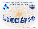 Bài giảng Đo vẽ địa chính ThS. Nguyễn Tấn Lực: Kinh nghiệm và hướng dẫn