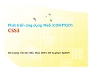 Bài giảng Phát triển ứng dụng Web: Chương 5 - Web Programming ThS. Lương Trần Hy Hiến