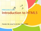 Bài giảng Phát triển ứng dụng Web: Chương 4 - Web Programming ThS. Lương Trần Hy Hiến