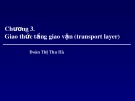 Bài giảng Mạng máy tính Chương 3: Đoàn Thị Thu Hà