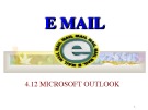Bài giảng Email: Microsoft Outlook