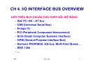 Bài giảng Thiết bị ngoại vi và kỹ thuật ghép nối chương 4: Bùi Quốc Anh