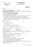 Đề thi thử đại học 2014 có đáp án môn: Sinh học - Trường THPT Phú Nhuận (Mã đề thi 135)
