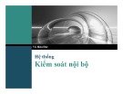 Bài giảng Kiểm toán 1 Chương 3: PGS.TS. Vũ Hữu Đức (Chi Tiết)