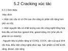 Cracking Xúc Tác: Bài giảng Chương 5.2 chi tiết