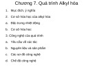 Bài giảng Quá trình Alkyl hóa Chương 7: Tổng quan và ứng dụng