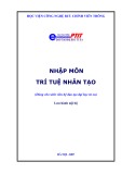 Giáo trình Nhập môn Trí tuệ Nhân tạo PGS.TS. Nguyễn Quang Hoan chuẩn nhất