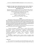 Nghiên cứu thực trạng biểu hiện hành vi hung tính của học sinh tiểu học tại Trường tiểu học Phan Phu Tiên thành phố Đà Nẵng