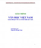 Giáo trình Văn học Việt Nam nửa cuối thế kỷ XIX: Phần 1 (Mới nhất)