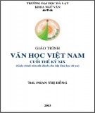 Giáo trình Văn học Việt Nam cuối thế kỷ XIX (Tóm Tắt) - Phần 2: Dành cho Đại học từ xa