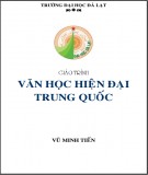 Giáo trình Văn học hiện đại Trung Quốc: Phần 1 (Mới nhất)