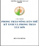 Giáo trình phong trào nông dân thế kỷ XVIII và phong trào Tây Sơn: Phần 2 (tiếp)
