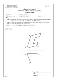 Đề kiểm tra giữa kỳ Vẽ kỹ thuật 1A: Đề 03