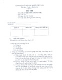 Đề thi Quan hệ công chúng (PR) mới nhất