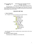 Đề thi Tin học ứng dụng A-B (năm 2014): Tổng hợp đề thi A1