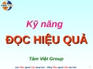 Bài giảng kỹ năng đọc hiệu quả: Kinh nghiệm và phương pháp tốt nhất