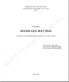 Bài giảng Đánh giá đất đai Phần 1: Hướng dẫn chi tiết