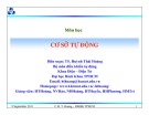 Bài giảng Cơ sở tự động: Chương 6 - TS. Huỳnh Thái Hoàng