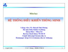 Bài giảng Hệ thống điều khiển thông minh Chương 2: TS. Huỳnh Thái Hoàng