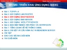 Xây dựng DHCP Server: Bài giảng Triển khai ứng dụng mạng - Bài 3