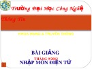 Tách Sóng: Bài Giảng Nhập Môn Điện Tử Chương 4