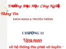 Tổng quan hệ thống thu phát vô tuyến: Bài giảng Nhập môn điện tử - Chương 11