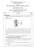 Đáp án đề thi tốt nghiệp Cao đẳng nghề Điện tử dân dụng (2009-2012): Lý thuyết chuyên môn nghề, Mã đề ĐA ĐTDD-LT10