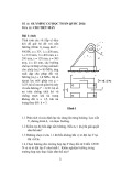 Đề thi Olympic cơ học toàn quốc 2014 có đáp án môn Chi tiết máy