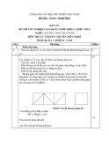 Đáp án đề thi tốt nghiệp cao đẳng nghề Lắp đặt thiết bị cơ khí (2009-2012) - Lý thuyết chuyên môn nghề - Mã đề ĐA-LĐTBCK-LT44