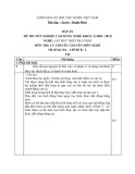 Đáp án đề thi tốt nghiệp cao đẳng nghề Lắp đặt thiết bị cơ khí (2009-2012) - Lý thuyết chuyên môn nghề, Mã đề ĐA-LĐTBCK-LT46