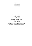 Giáo trình Lịch sử Đảng Cộng sản Việt Nam Phần 1 (Tái bản): Chuẩn nhất