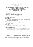 Đề thi Quản trị mạng máy tính tốt nghiệp cao đẳng nghề khóa 3 (2009-2012) kèm đáp án - Lý thuyết chuyên môn nghề, Mã đề QTMMT-LT42