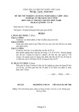 Đề thi Quản trị mạng máy tính tốt nghiệp cao đẳng nghề (2009-2012) kèm đáp án - Lý thuyết chuyên môn nghề, Mã đề QTMMT-LT49