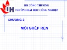 Bài giảng Nguyên lý chi tiết máy Chương 2: Mai Tiến Hậu (tên giảng viên)