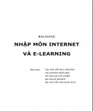 Bài giảng Nhập môn Internet và E-learning: Phần 1 của Th.S Nguyễn Duy Phương