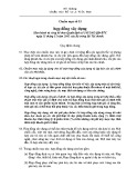 Chuẩn mực kế toán số 15: Hợp đồng xây dựng - Hệ thống chuẩn mực kế toán Việt Nam