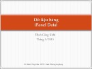 Bài giảng Dữ liệu bảng (Panel Data) Đinh Công Khải