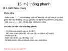 Bài giảng Hệ thống phanh Đại học Bách khoa Hà Nội chuẩn nhất
