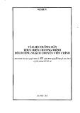 Tài liệu hướng dẫn thực hiện chương trình bồi dưỡng ngạch chuyên viên chính [chuẩn nhất]