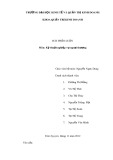 Bài Thảo Luận Môn Kỹ Thuật Nghiệp Vụ Ngoại Thương: Tổng Hợp Chi Tiết