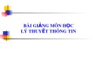 Bài giảng Lý thuyết thông tin Bùi Văn Thành (mới nhất)