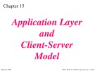 Ứng dụng và Client-Server Model trong TCP/IP: Bài giảng Chương 15