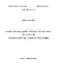 Luận án: Nghiên cứu hình thái và đánh giá liên tục phôi 3, 5 ngày tuổi ở bệnh nhân thụ tinh ống nghiệm